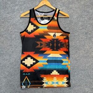 Neff x Mac Miller Aztec Southwestern Tribal Tank Top Shirt Mens Small Rare 2013
